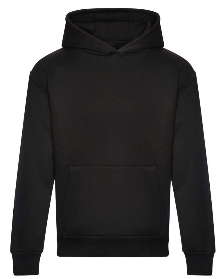 Bluza Oversize Bawełna Poliester z Recyklingu JH120 - Deep Black