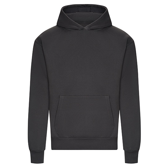 Bluza Oversize Bawelna Poliester z Recyklingu JH120 - Solid Charcoal