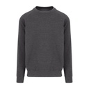 Bluza Raglanowa Standardowa Gruba Bawełniana Czesana JH130 - Charcoal (Heather)