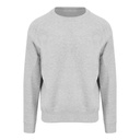 Bluza Raglanowa Standardowa Gruba Bawełniana Czesana JH130 - Heather Grey
