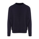 Bluza Raglanowa Standardowa Gruba Bawełniana Czesana JH130 - New French Navy