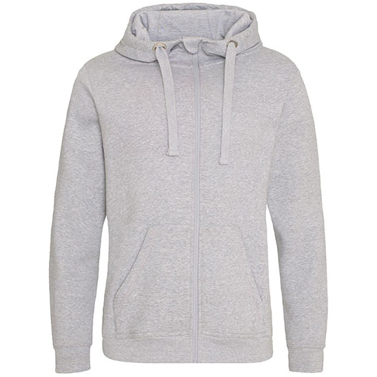 Bluza Męska Standardowa Bawełniana z Kapturem JH150 - Heather Grey