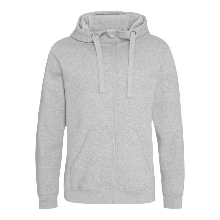 Bluza Męska Standardowa Bawełniana z Kapturem JH150 - Heather Grey