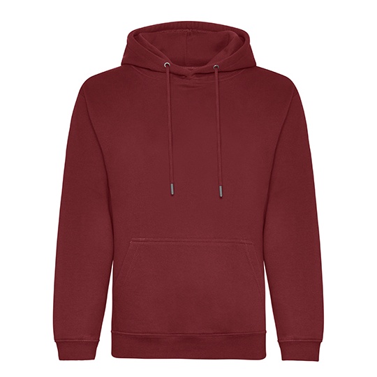 Bluza Standardowy Kroj Organiczna Bawelna Recykling JH201 - Burgundy