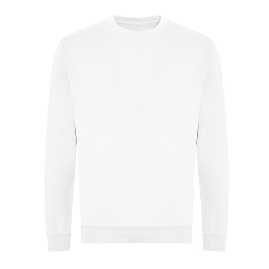 Bluza Klasyczna Organiczna Bawelna Recykling Poliester JH230 - Arctic White
