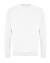 Bluza Klasyczna Organiczna Bawełna Recykling Poliester JH230 - Arctic White