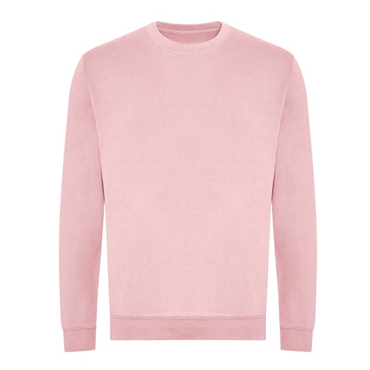 Bluza Klasyczna Organiczna Bawełna Recykling Poliester JH230 - Baby Pink
