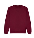Bluza Klasyczna Organiczna Bawełna Recykling Poliester JH230 - Burgundy