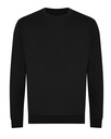 Bluza Klasyczna Organiczna Bawełna Recykling Poliester JH230 - Deep Black