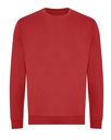 Bluza Klasyczna Organiczna Bawełna Recykling Poliester JH230 - Fire Red