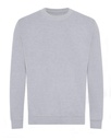 Bluza Klasyczna Organiczna Bawełna Recykling Poliester JH230 - Heather Grey