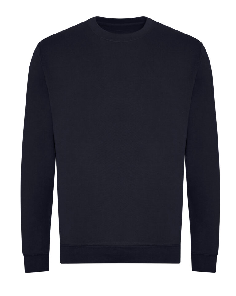 Bluza Klasyczna Organiczna Bawełna Recykling Poliester JH230 - New French Navy