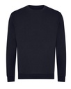 Bluza Klasyczna Organiczna Bawełna Recykling Poliester JH230 - New French Navy