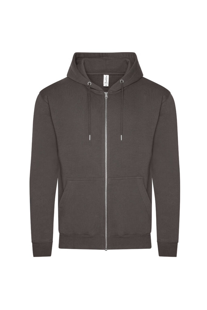 Bluza Rozpinana Standardowy Kroj Bawełna Organiczna JH250 - Charcoal (Heather)