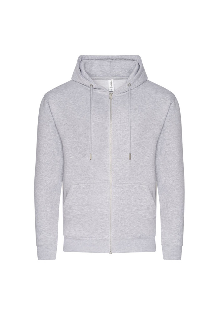 Bluza Rozpinana Standardowy Kroj Bawełna Organiczna JH250 - Heather Grey