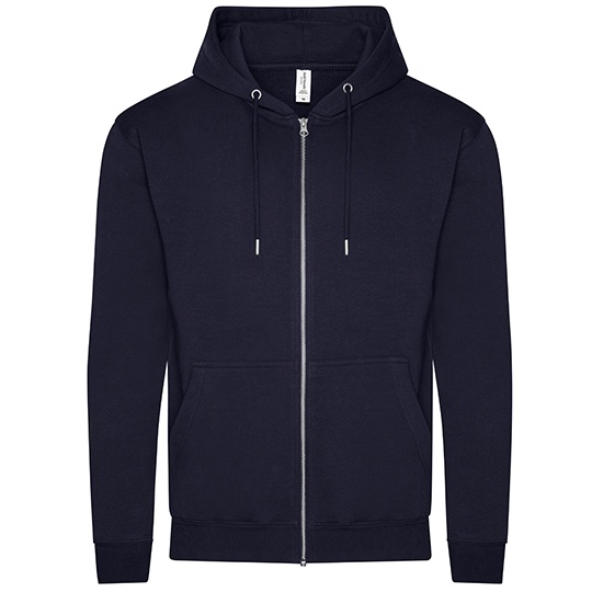 Bluza Rozpinana Standardowy Kroj Bawelna Organiczna JH250 - New French Navy