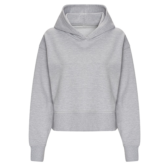 Bluza Klasyczna Bawelniana z Kapturem JH305 - Heather Grey