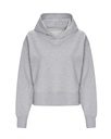 Bluza Klasyczna Bawełniana z Kapturem JH305 - Heather Grey