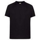 T-shirt Sportowy Poliester JHK100 - Black
