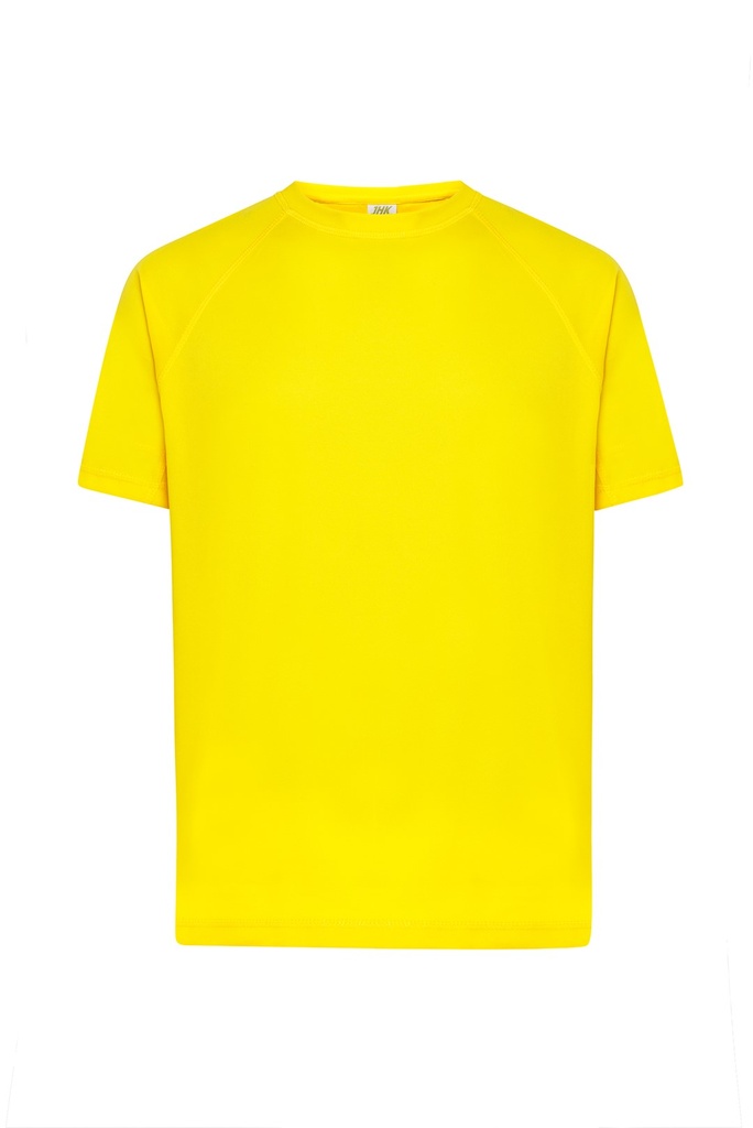 T-shirt Sportowy Poliester JHK100 - Gold