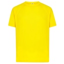 T-shirt Sportowy Poliester JHK100 - Gold