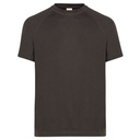 Męski T-shirt Sportowy Slim JHK100 - Graphite