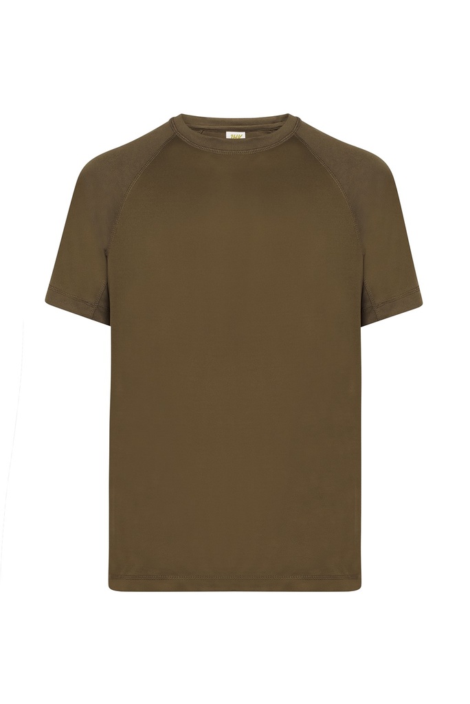 T-shirt Sportowy Poliester JHK100 - Khaki