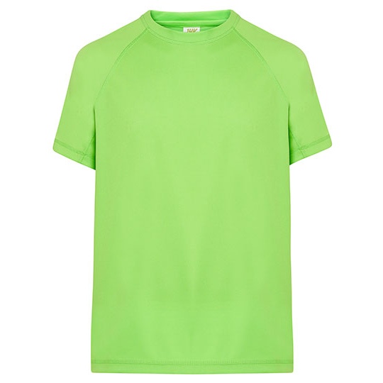 T-shirt Sportowy Poliester JHK100 - Lime
