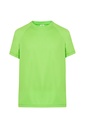 T-shirt Sportowy Poliester JHK100 - Lime