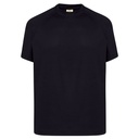 Męski T-shirt Sportowy Slim JHK100 - Navy