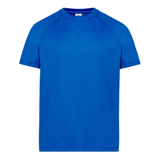 T-shirt Sportowy Poliester JHK100 - Royal Blue