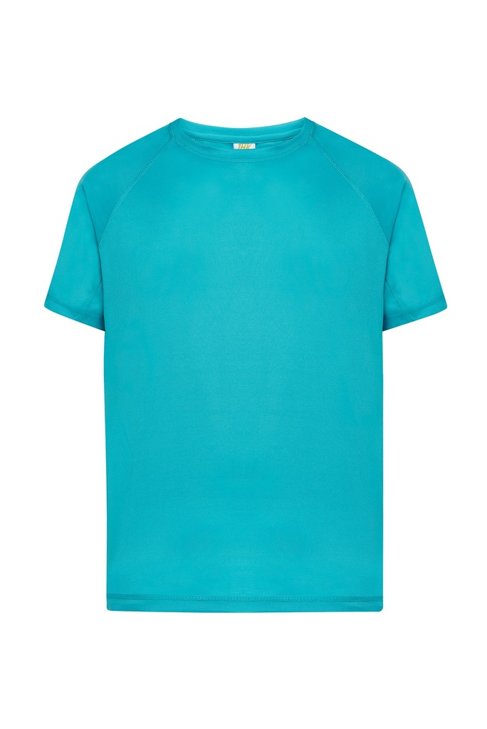 T-shirt Sportowy Poliester JHK100 - Turquoise