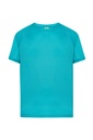 T-shirt Sportowy Poliester JHK100 - Turquoise
