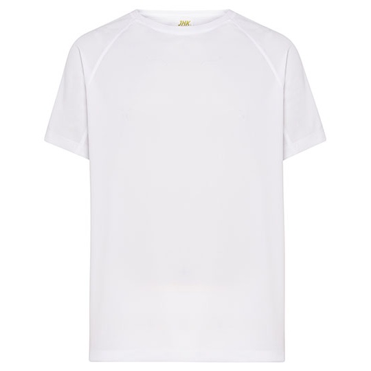 T-shirt Sportowy Poliester JHK100 - White