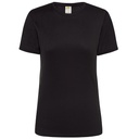 Damski t-shirt sportowy slim JHK101 - Black