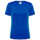 T-shirt Damski Sportowy Slim Poliester JHK101 - Royal Blue