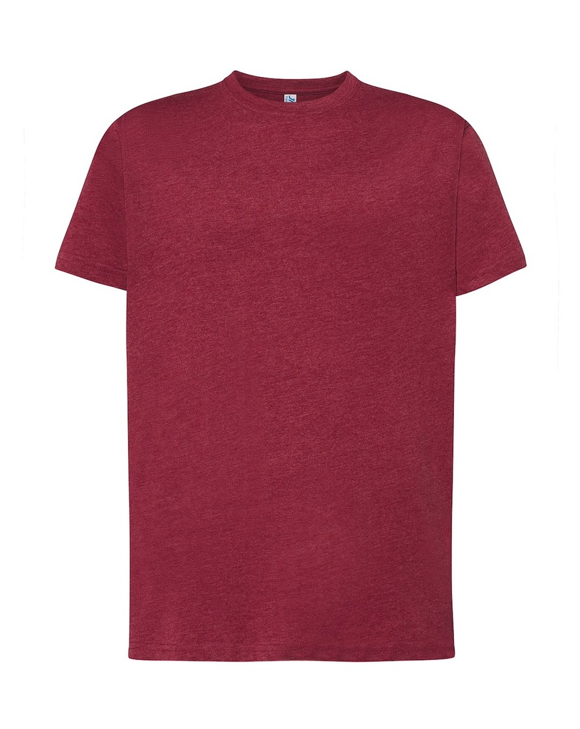 Koszulka Klasyczna Bawelniana JHK150 - Burgundy Heather