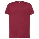 Koszulka Klasyczna Bawełniana JHK150 - Burgundy Heather