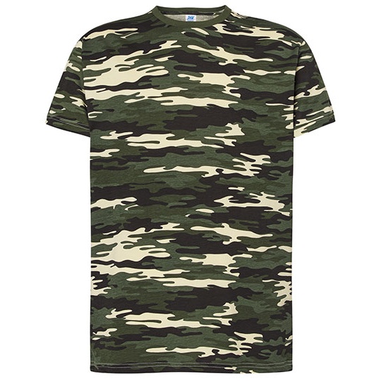 Koszulka Klasyczna Bawelniana JHK150 - Camouflage