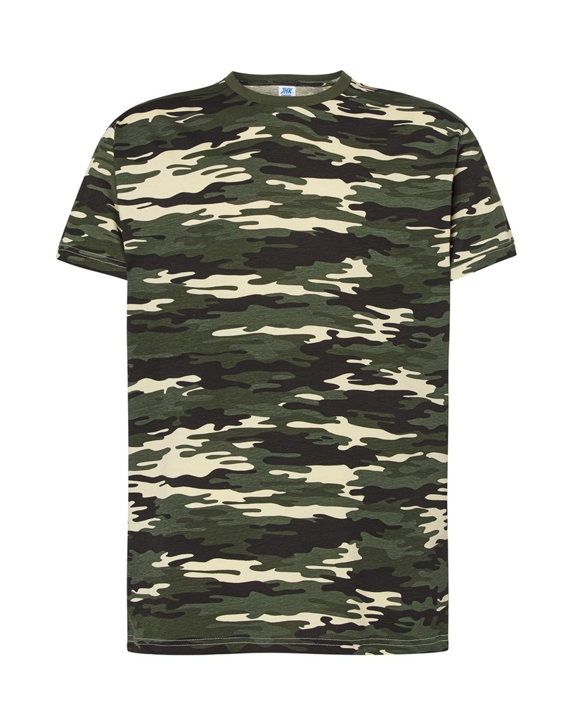 Koszulka Klasyczna Bawelniana JHK150 - Camouflage