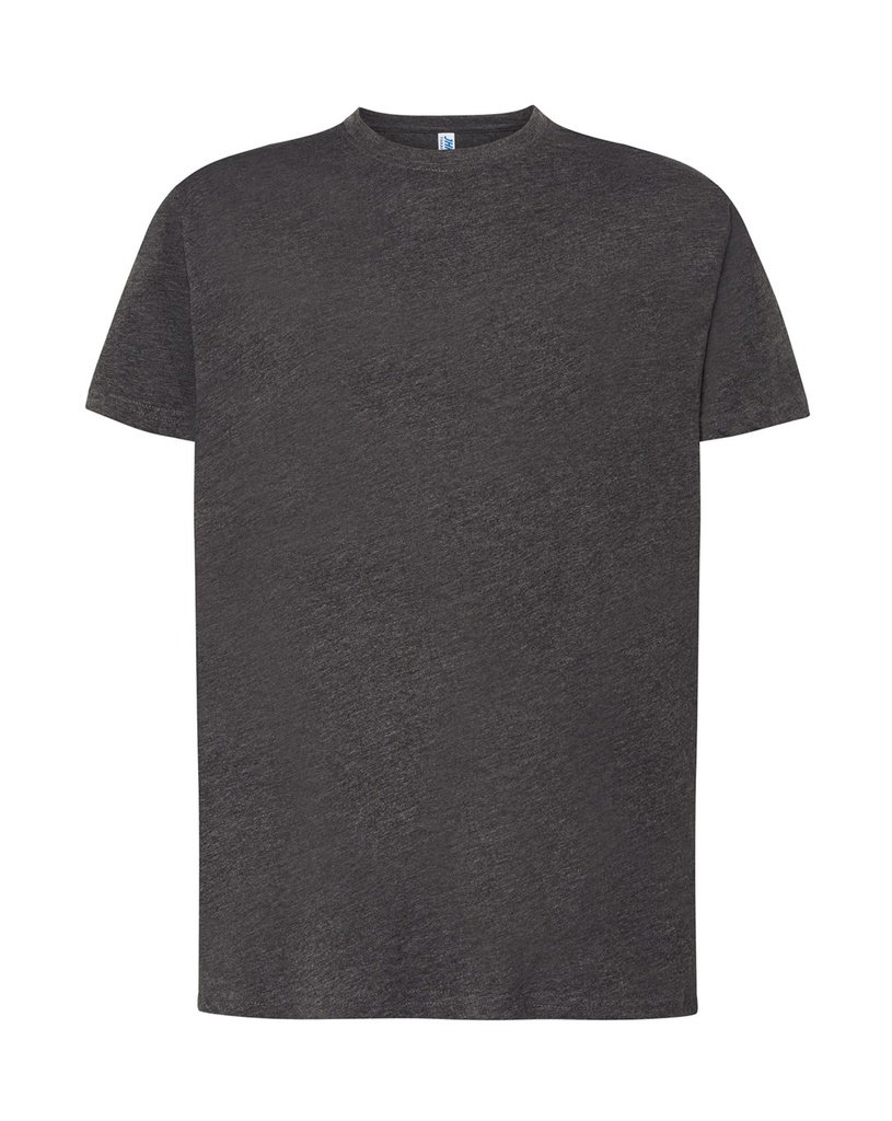 Koszulka Klasyczna Bawelniana JHK150 - Charcoal Heather