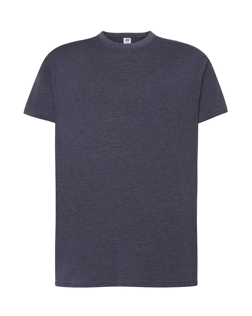 Koszulka Klasyczna Bawelniana JHK150 - Denim Heather