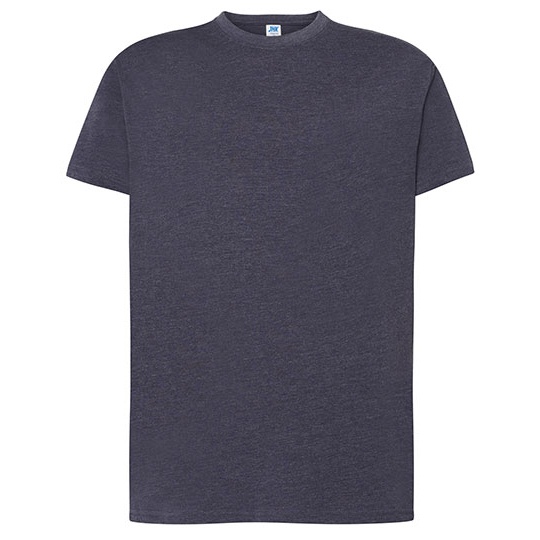 Koszulka Klasyczna Bawelniana JHK150 - Denim Heather