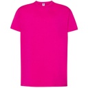 Koszulka Klasyczna Bawelniana JHK150 - Fuchsia