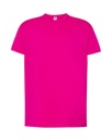 Koszulka Klasyczna Bawelniana JHK150 - Fuchsia