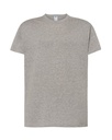 Koszulka Klasyczna Bawelniana JHK150 - Grey Melange