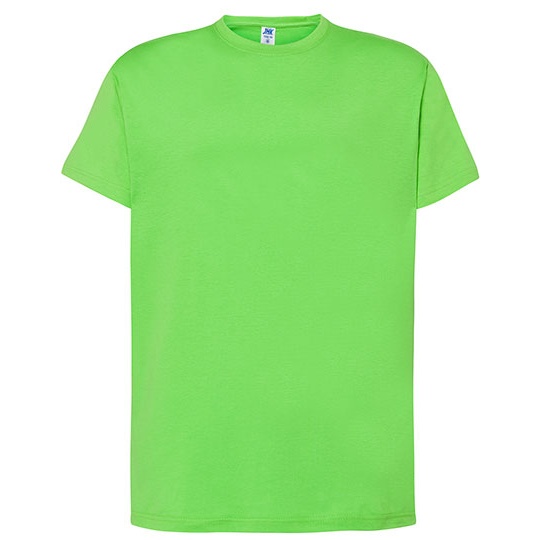 Koszulka Klasyczna Bawelniana JHK150 - Lime