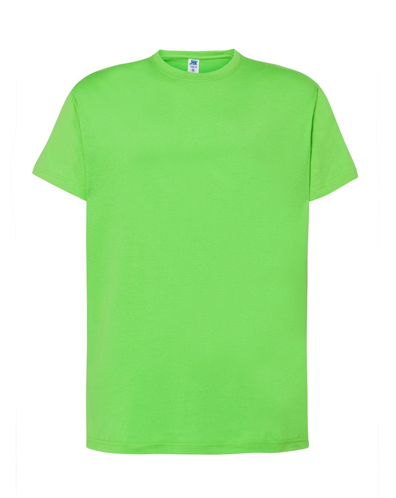 Koszulka Klasyczna Bawelniana JHK150 - Lime