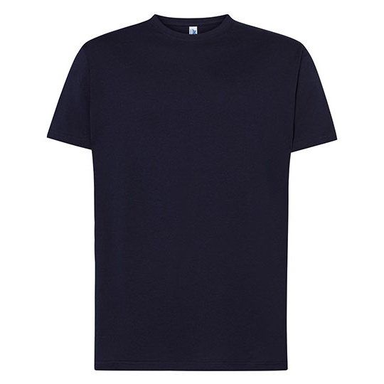Koszulka Klasyczna Bawełniana JHK150 - Navy