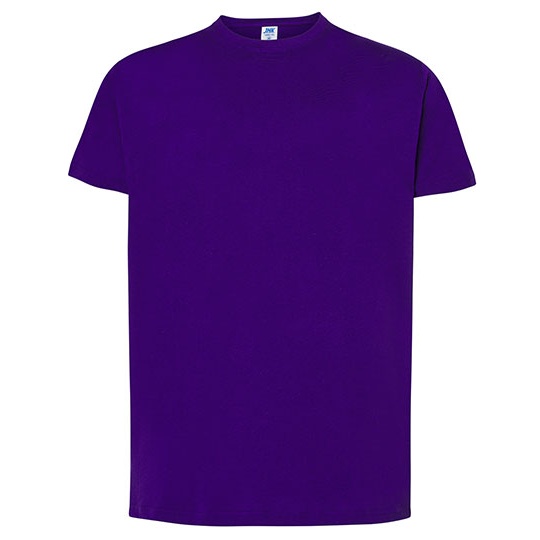 Koszulka Klasyczna Bawelniana JHK150 - Purple